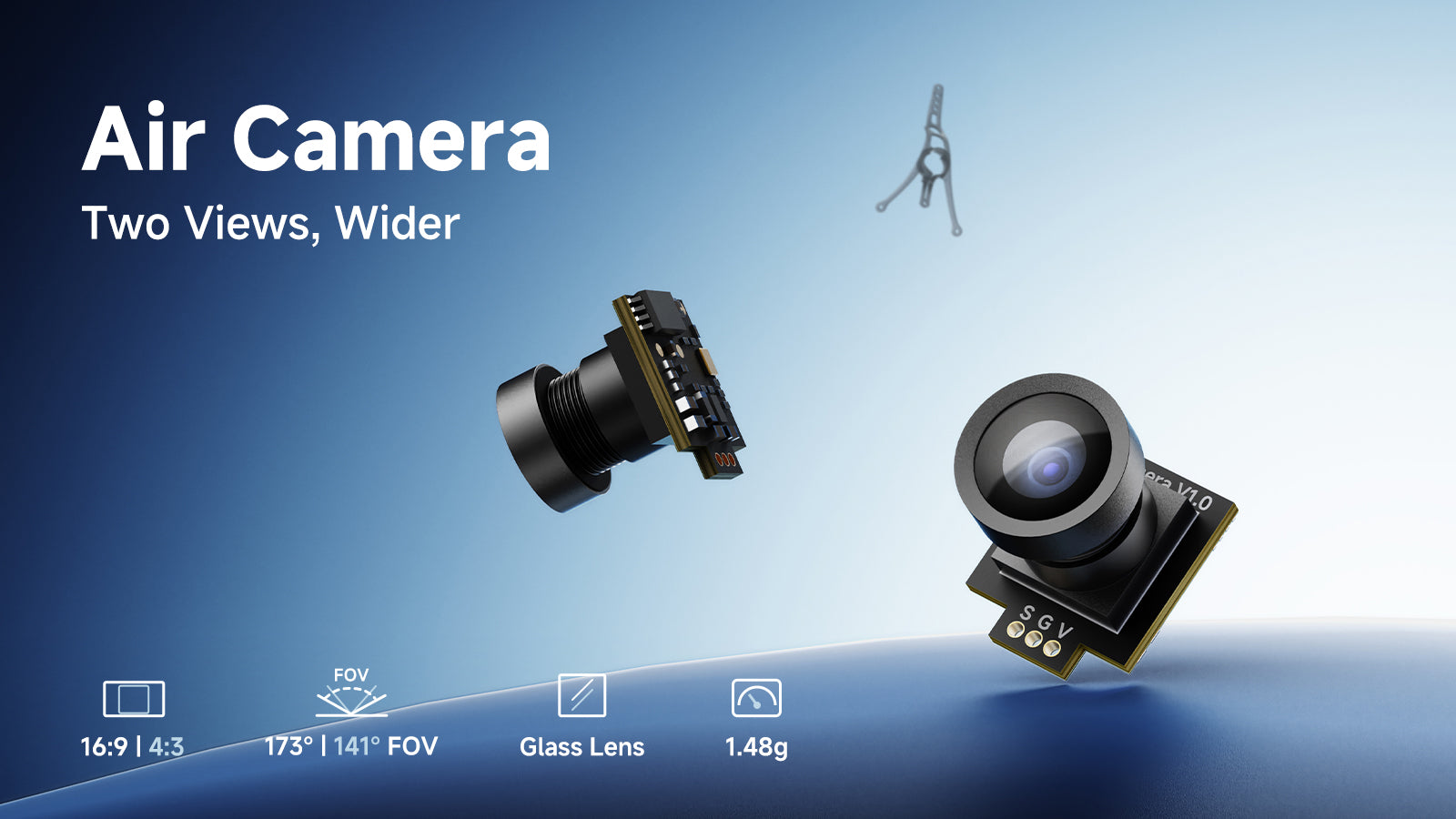 Air Camera - Two Views, Wider