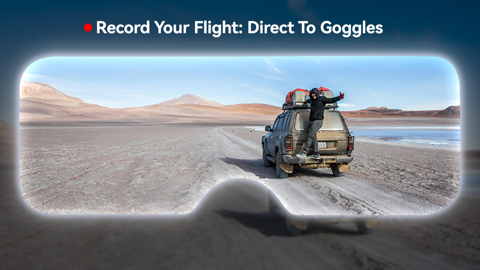 Gogle FPV VR04 HD – nagrywanie lotu