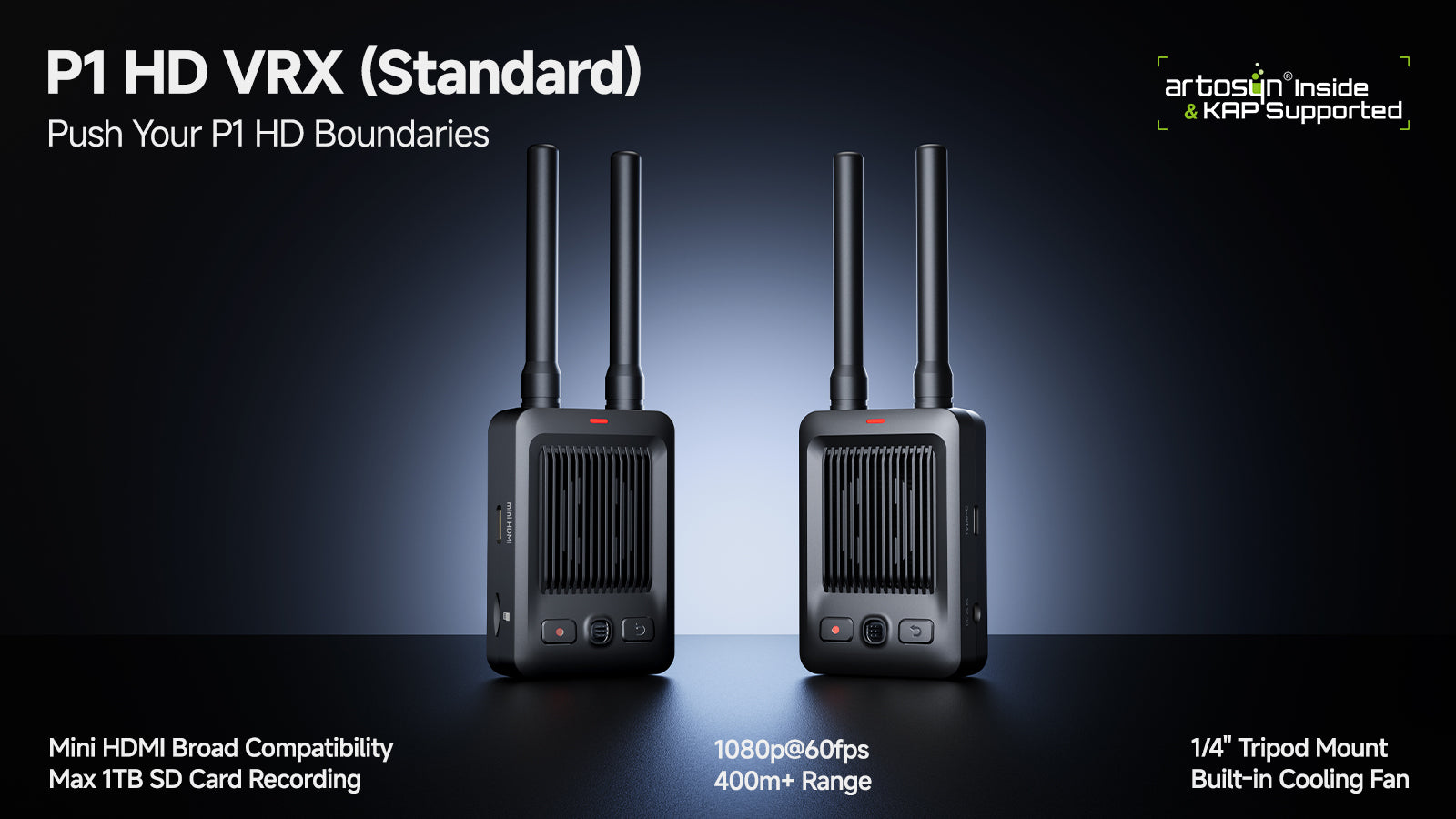 P1 HD VRX Standard — przekraczaj granice możliwości P1 HD