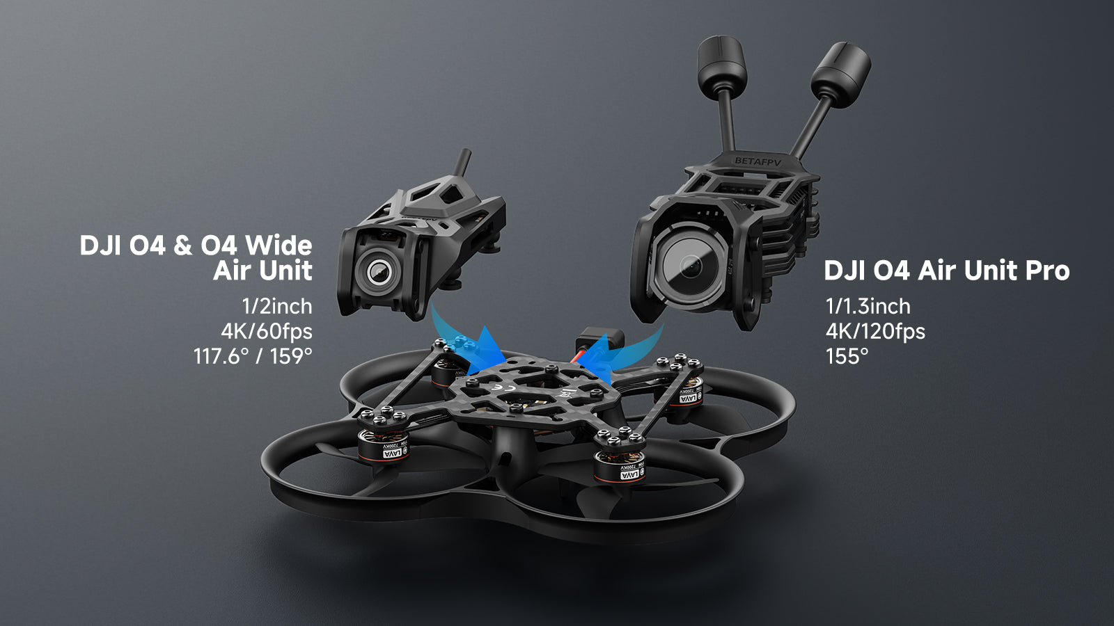 Kompatybilność ramy whoop quadrocoptera Pavo20 Pro II Brushless z O4